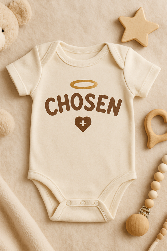 “CHOSEN” Baby Onesie